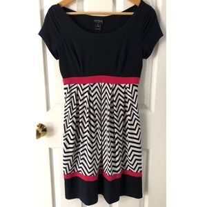 EnFocus Studio Chevron Dress